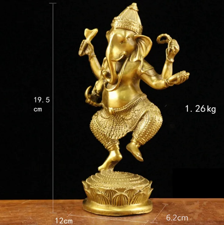 纯净的黄铜大象雕像的主ganesh 泰国大象树干女神装饰青铜大象神雕像 Buy 大黄铜雕像黄铜大象雕像 黄铜雕像 铜像雕像