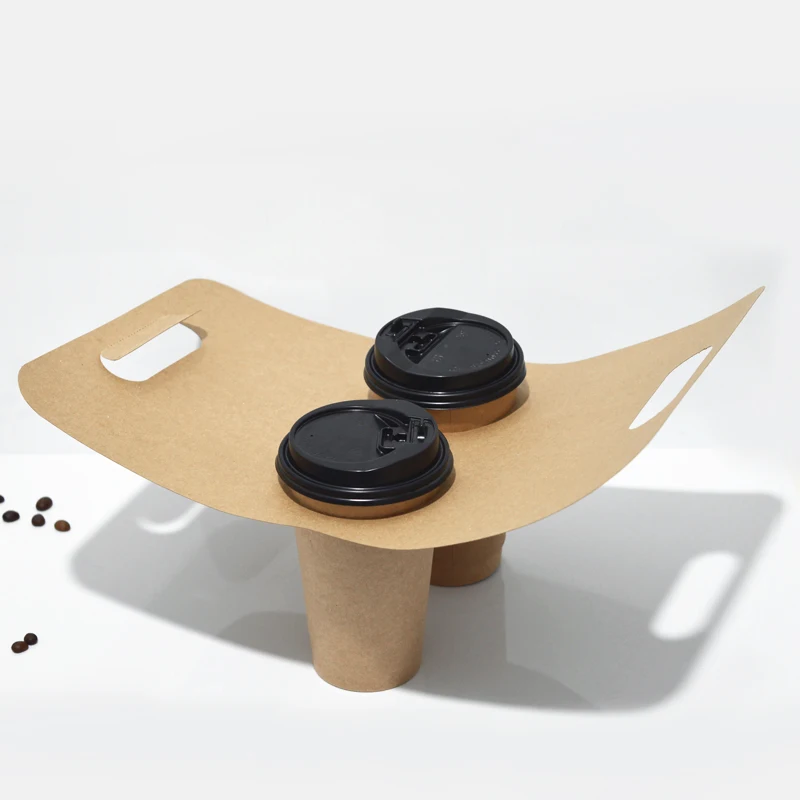 Customized Disposable Coffee Hot Cup Holder Paper Holder Buy Paper