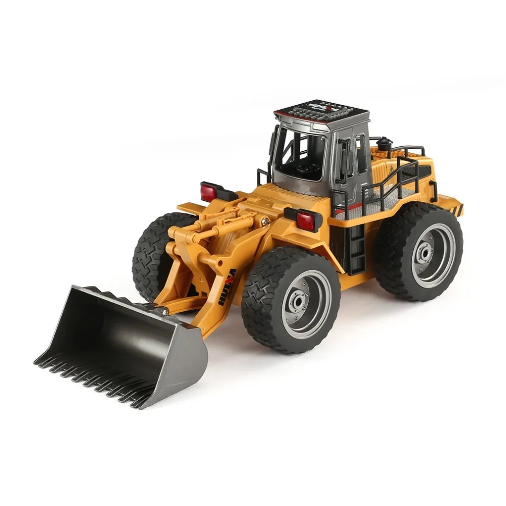 HUINA 1520 6CH RC Metal Bulldozer 1/18 RTR Front Loader Engineering Toy NZ 