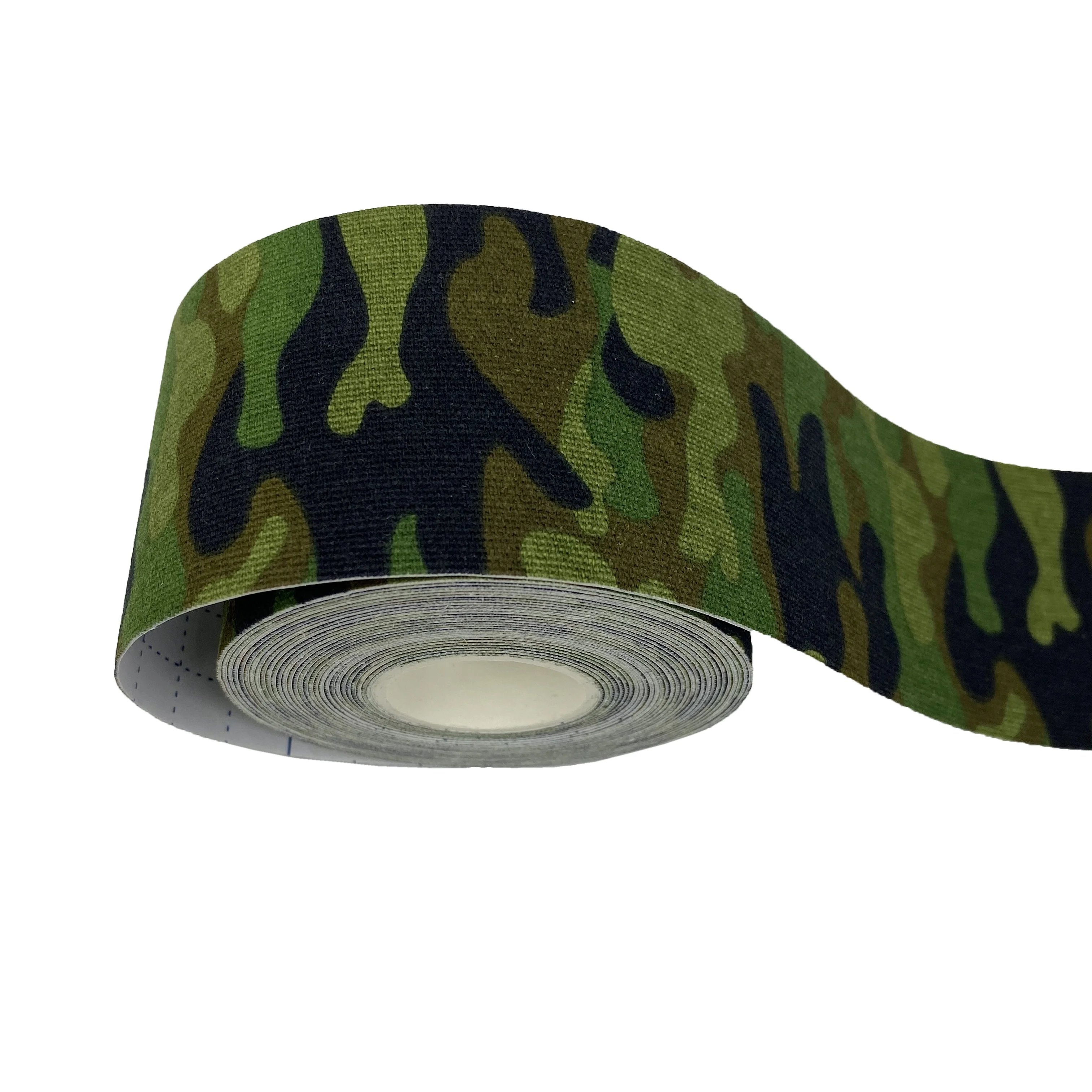 5cm*5m camouflage color Cotton Kinesiology Tape for Pain Relief