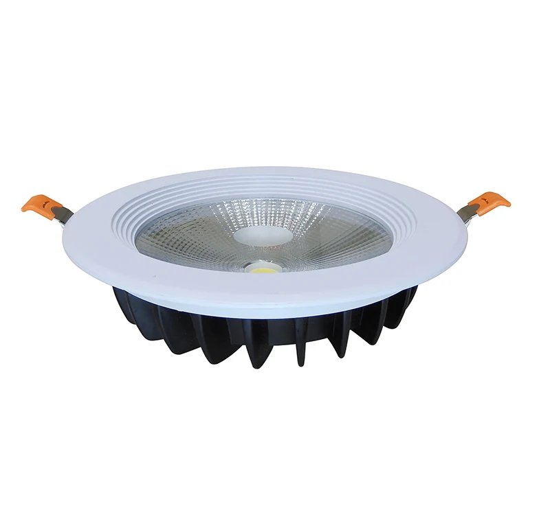 high efficiency pot lights round recessed led cob  downlight  for home living room hotel bedroom lobby