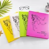 Floral brochure A4 inset folder multi-layer30/ 40/60 page student papers folder music folder