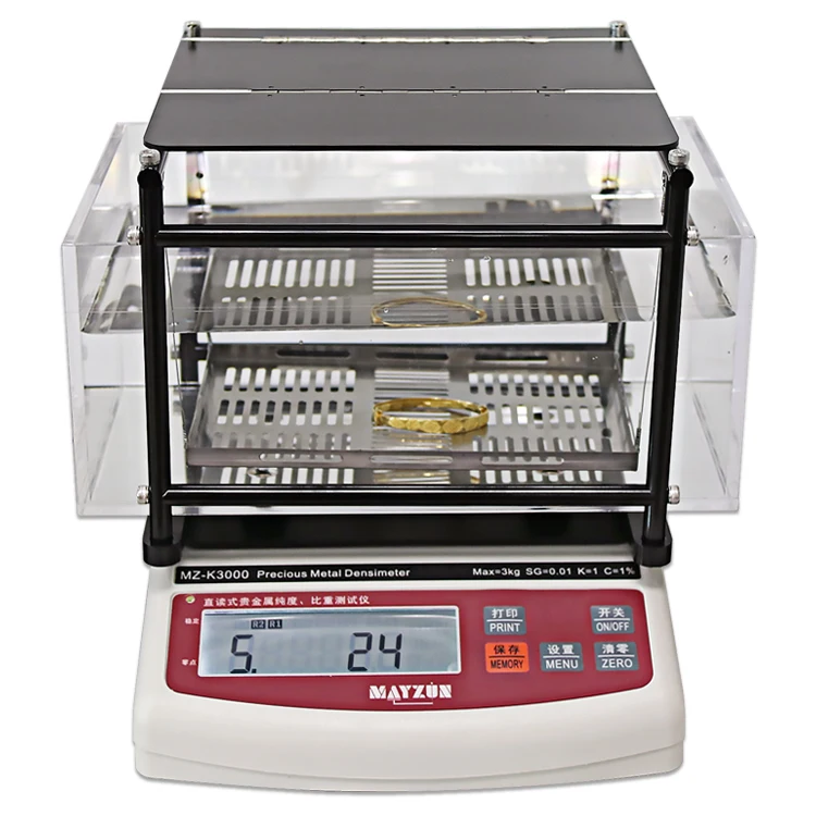 Gold Karat Test Instrument,Gold Purity Checking Machine,Silver Density