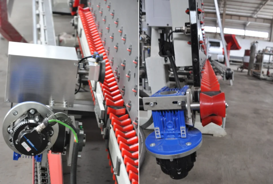 Mesin Penyegel Kaca Berongga Vertikal Otomatis untuk penyebaran sealant