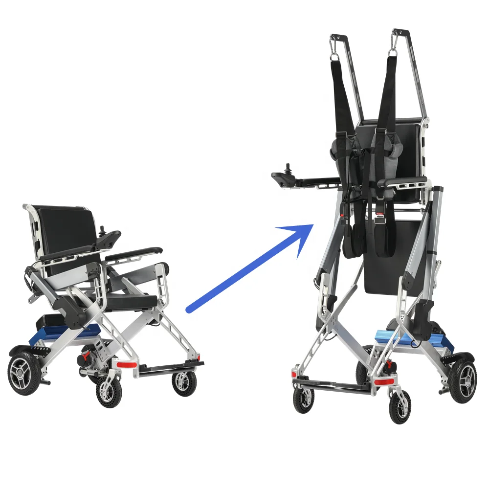 Handicapped Multifunction Standing Assistance Robot Power Wheelchair