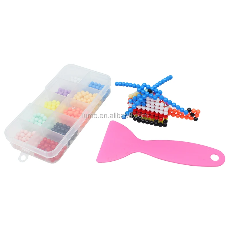 diy bead kit for kids plastic