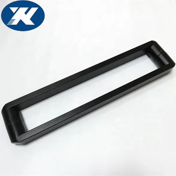 SUS304 waterproof back to back exterior door handle black pull handle
