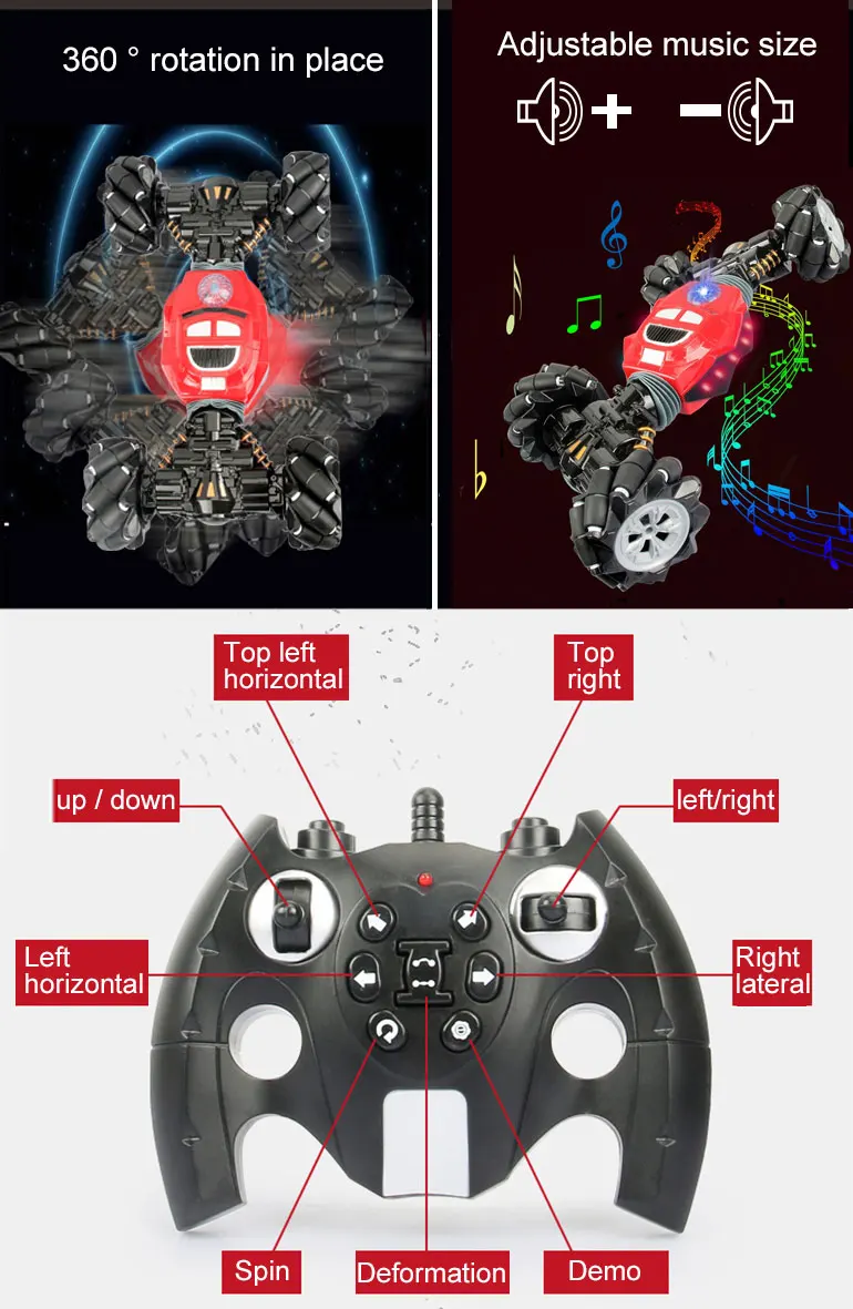 gear4play 360 stunt car