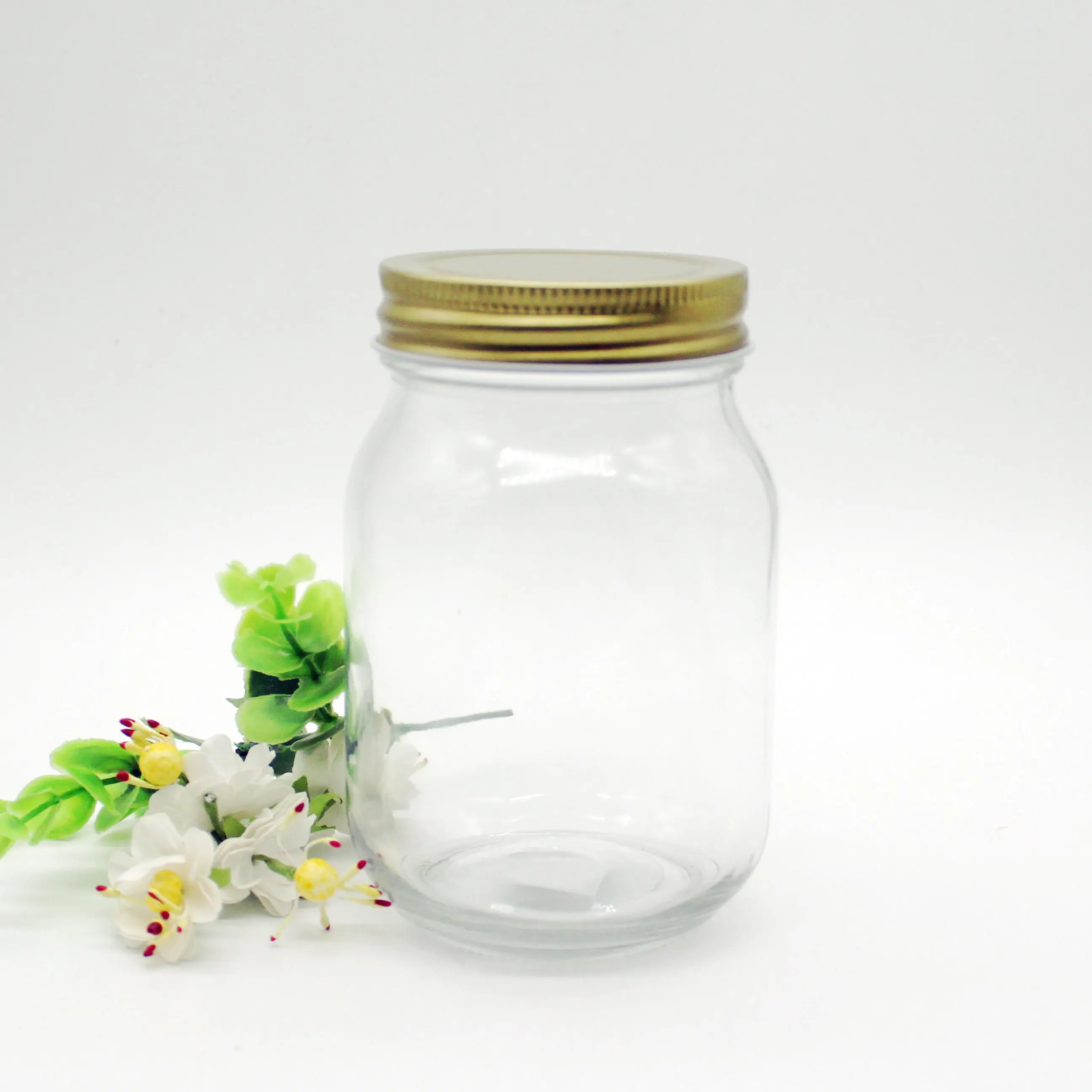 500ml Glass Mason Jar Jam Canning Jar With Metal Lid Buy Glass Jars And Metal Lids500ml Glass 2016