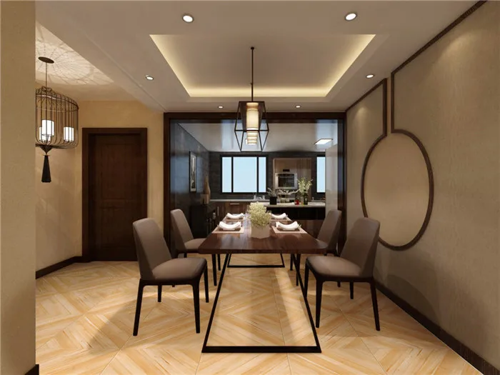 Modern Non-Slip Rustic Wood Grain Look Ceramic Floor Tiles