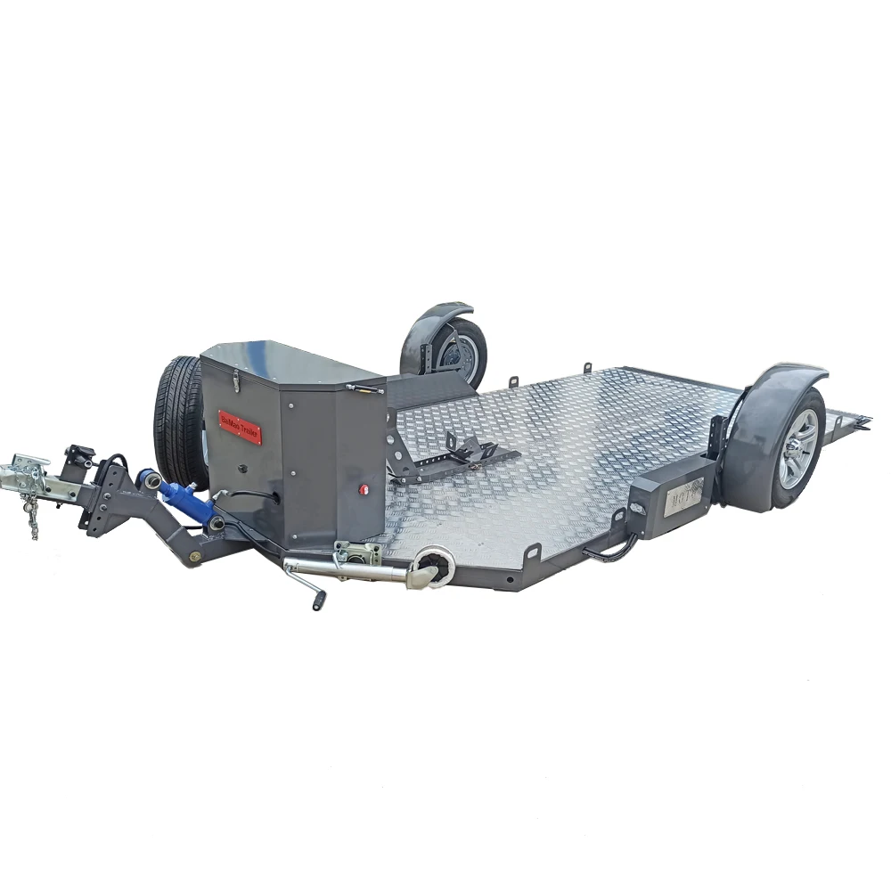 Double Axles Rewaco Motorcycle Trailer Buy Hydraulic Axle Trailers,2