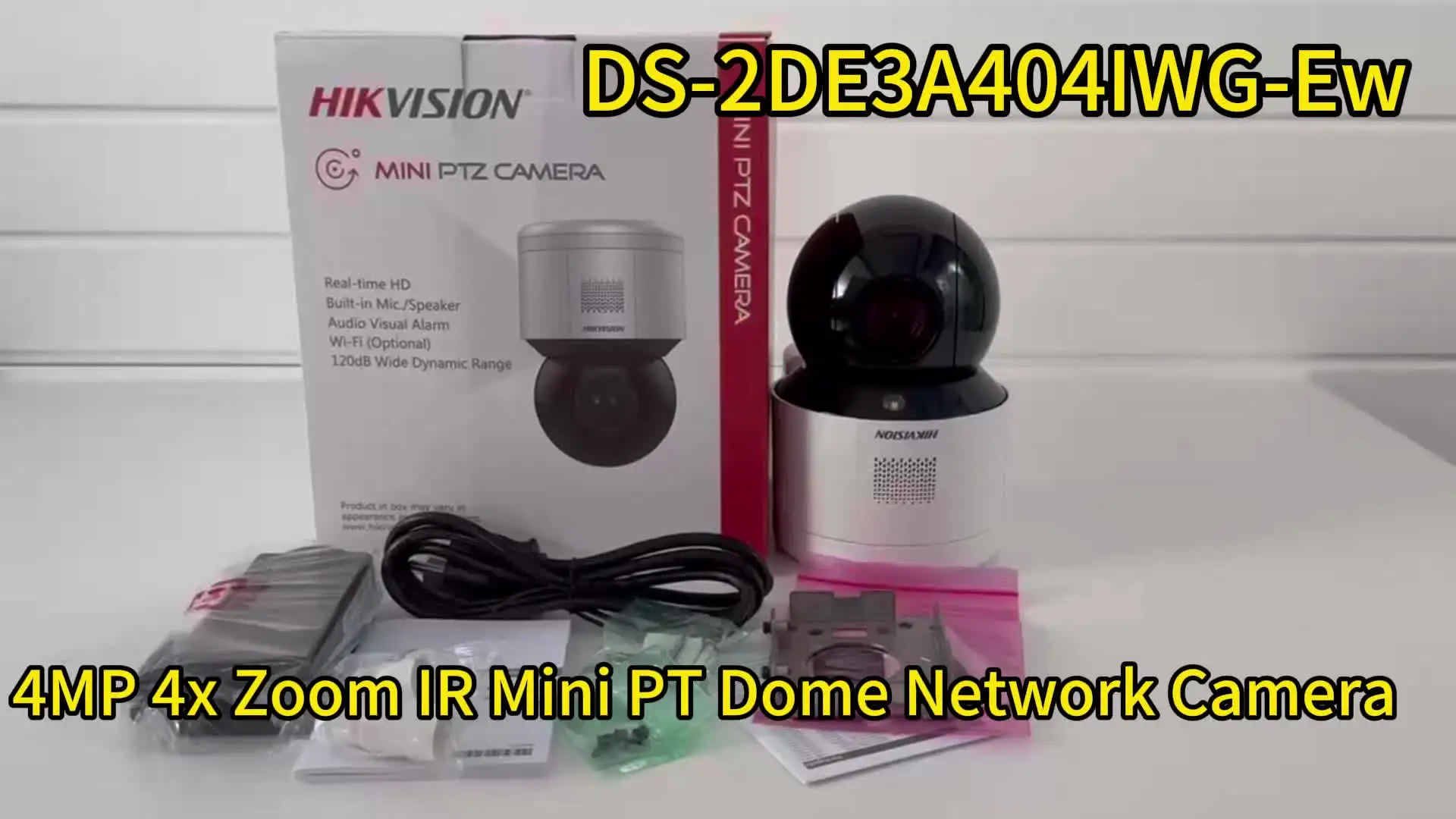 Hik Outdoor 4K 8MP PTZ Camera with 10x to 45x Optical Zoom