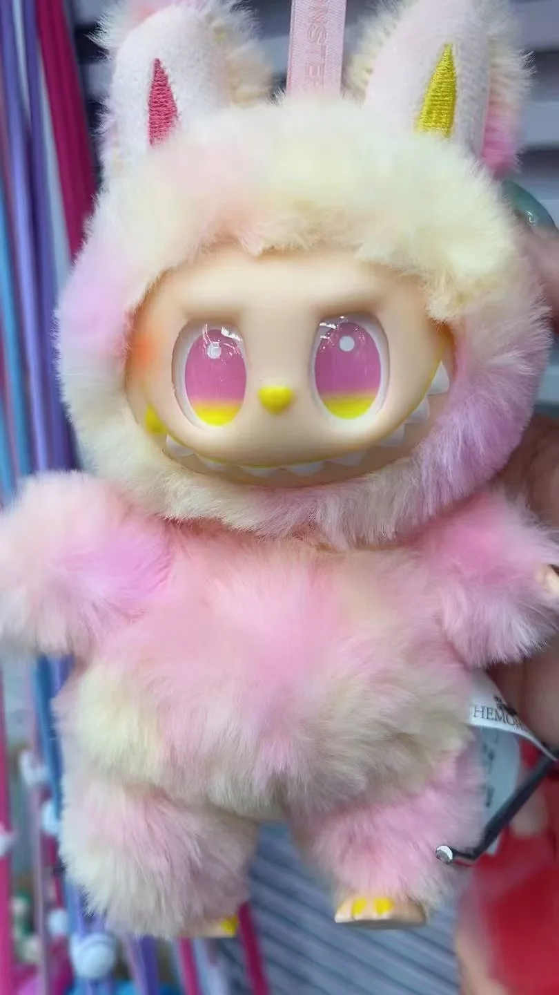 Vinyl Frozen Labubu First Generation Keychain High Quality PVC Macaron ...