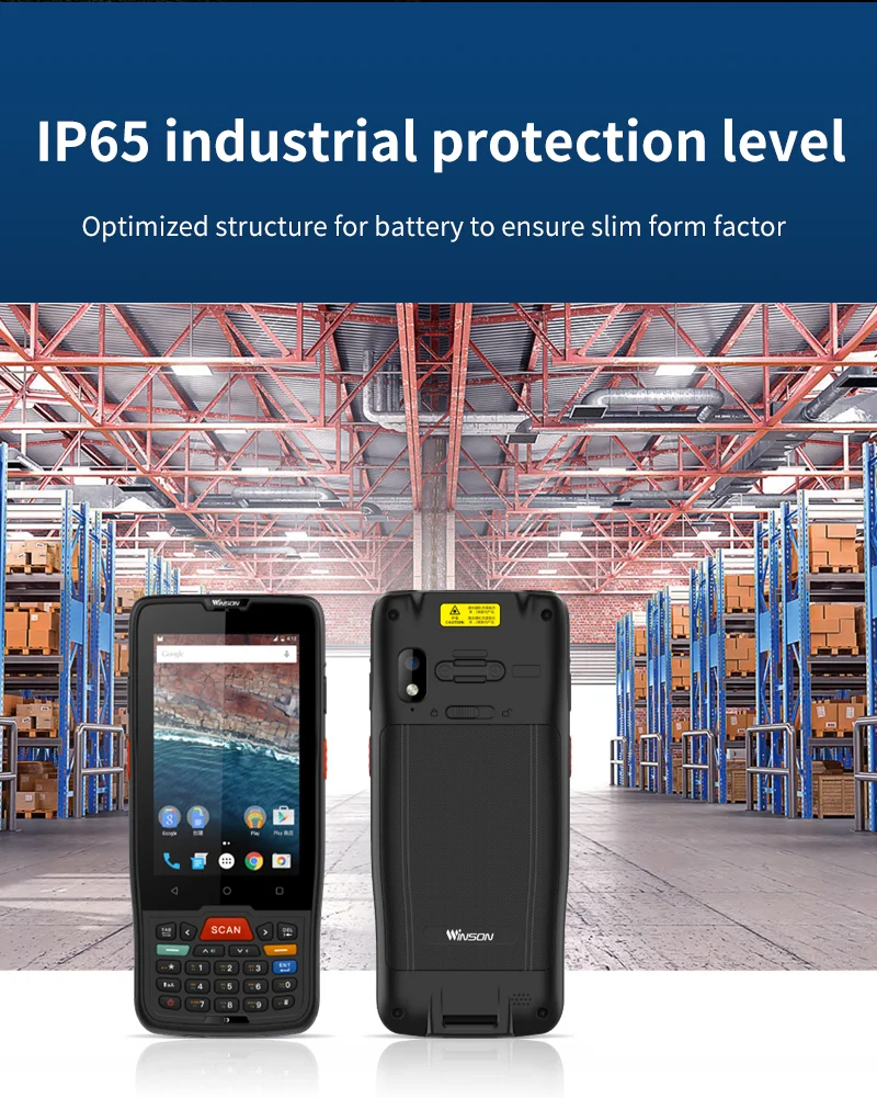 Winson WPC-9071 PDA Barcode Scanner Android 4G Handheld Logistic PDA