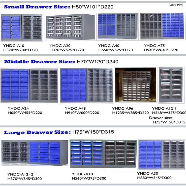 Gabinete De Cajones Para Tornillos,Cuentas De Clavos,Piezas Pequeñas De