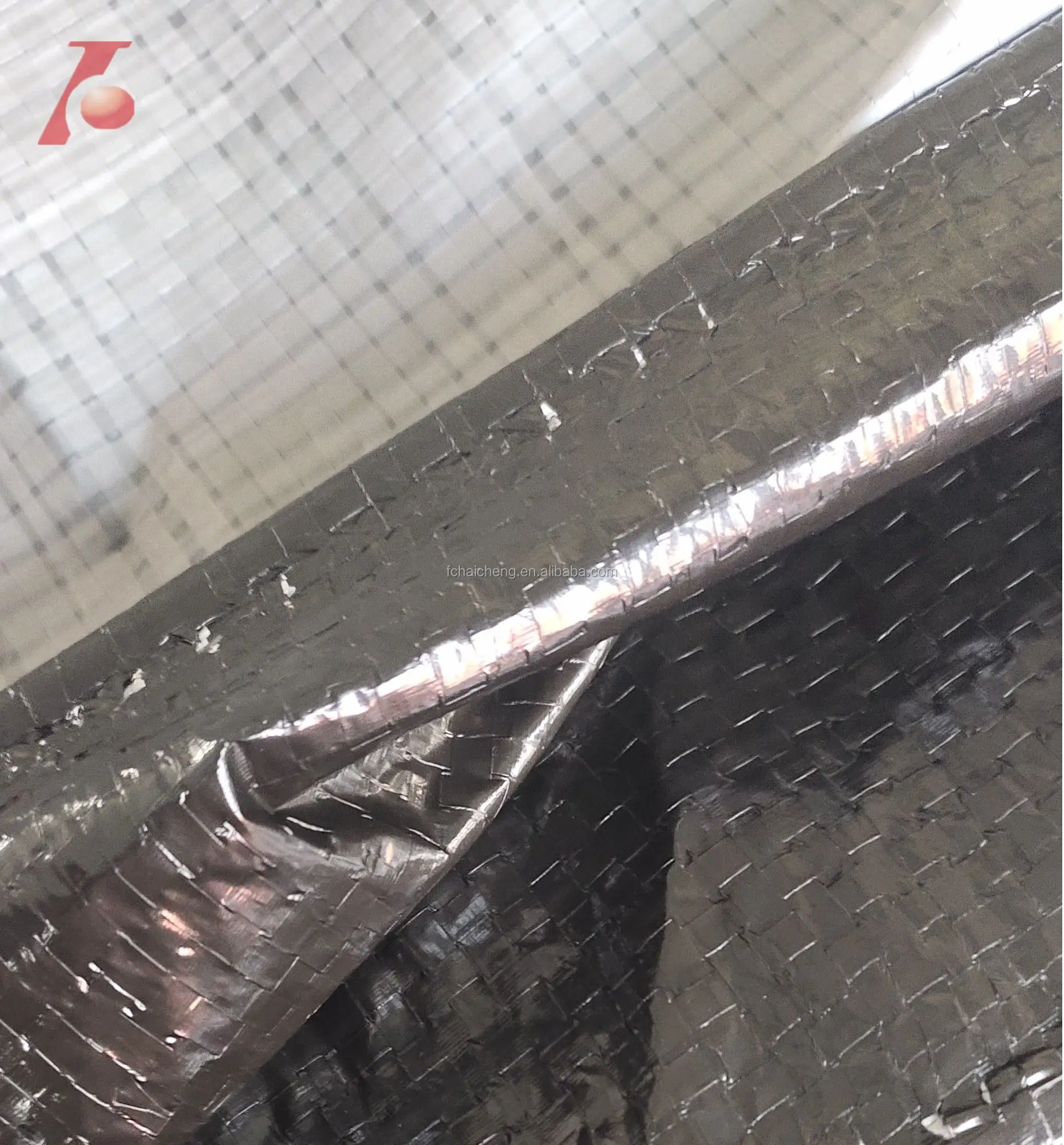 Silver & black pe tarpaulin Waterproof polyethylene tarpaulin sheet tent material