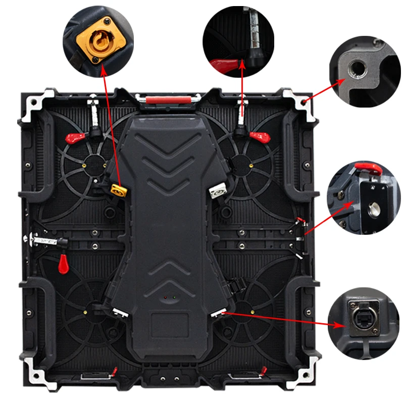 Led Screen Indoor Outdoor Led Dance Floor Advertising P3.91 P4.81 500*500mm Led Display Waterproof floor display screen