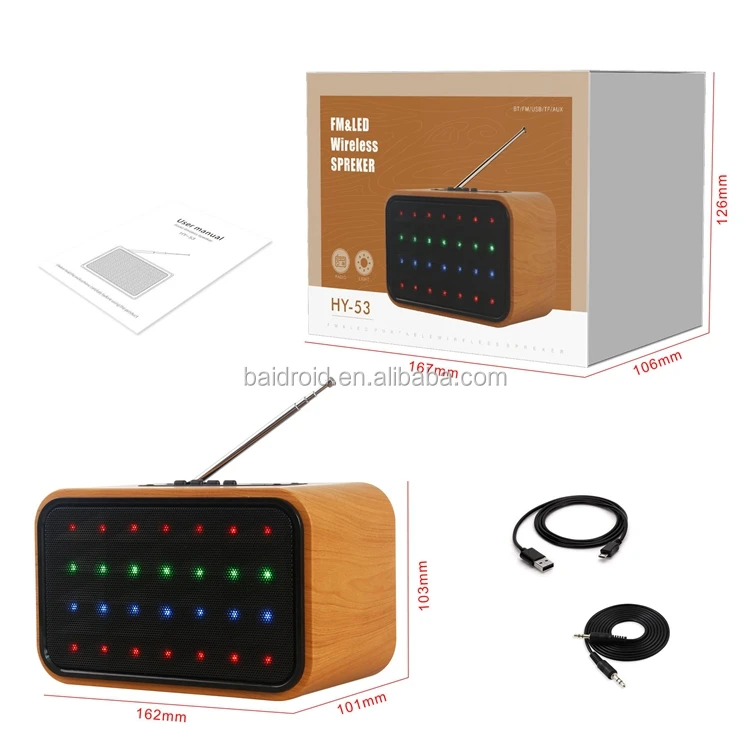HY-53 Bluetooth Speakers Waterproof Portable Handheld Wireless Loudspeaker Home Theater Outdoor Party Music Sound Speaker - ANKUX.COM