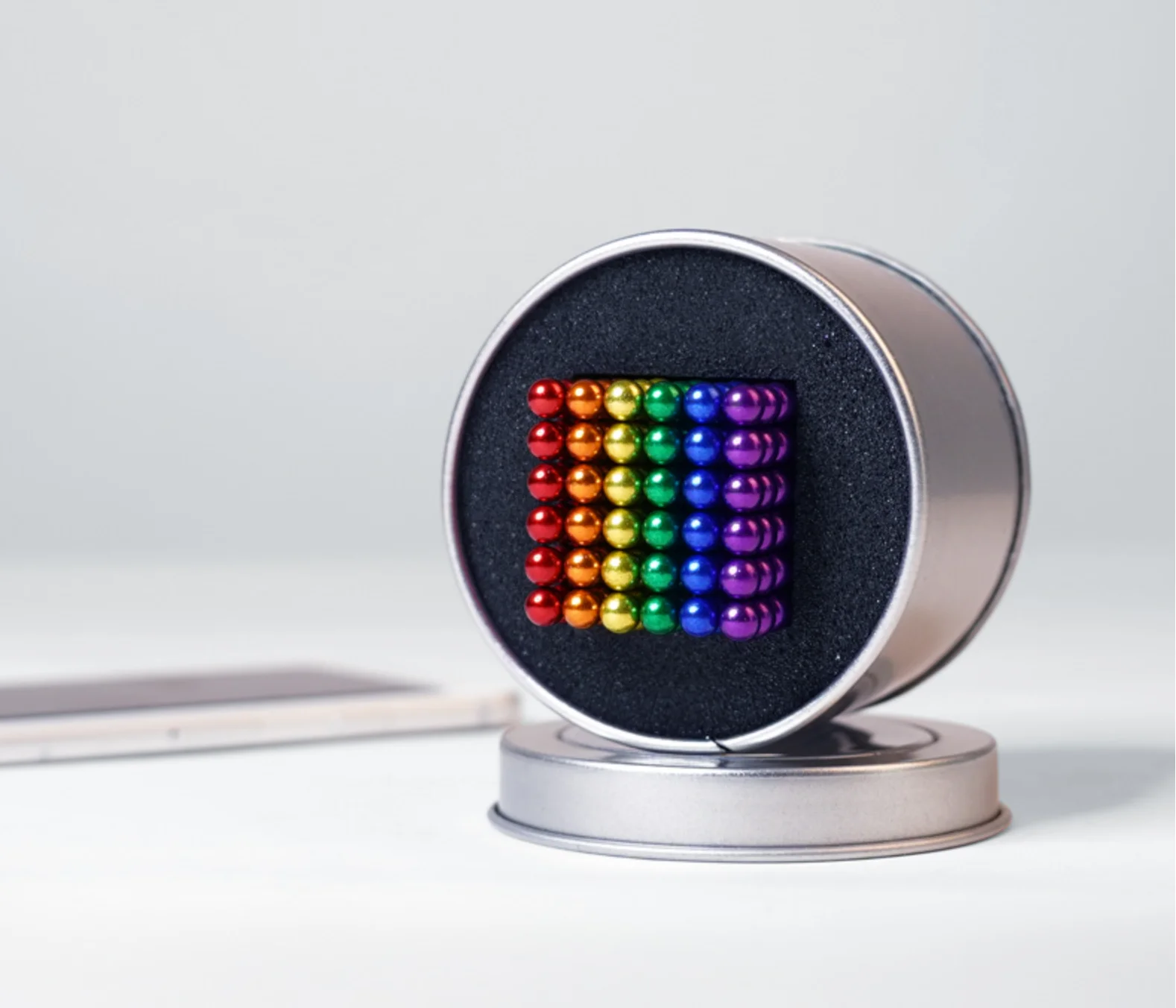 磁立方 5毫米 3毫米七彩变色磁球磁球 5毫米毫米 216