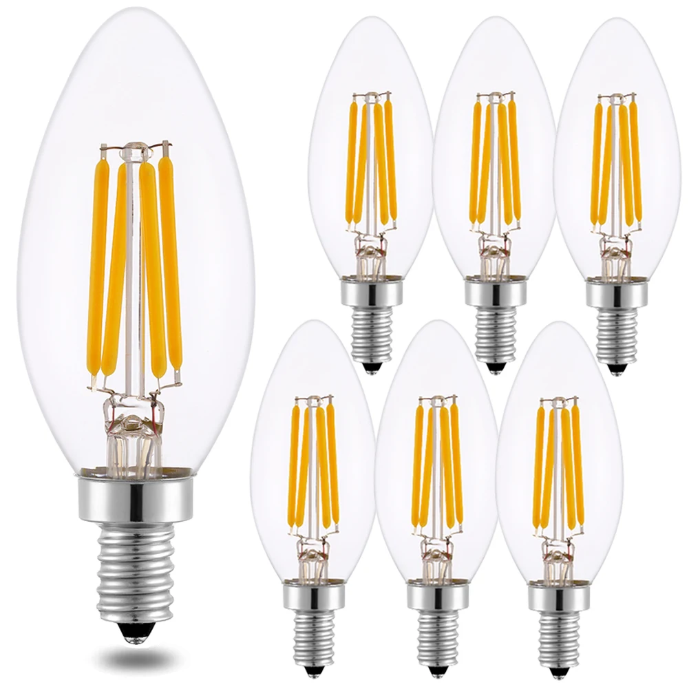 Lights&lighting led filament bulb lamps the house C35 110V