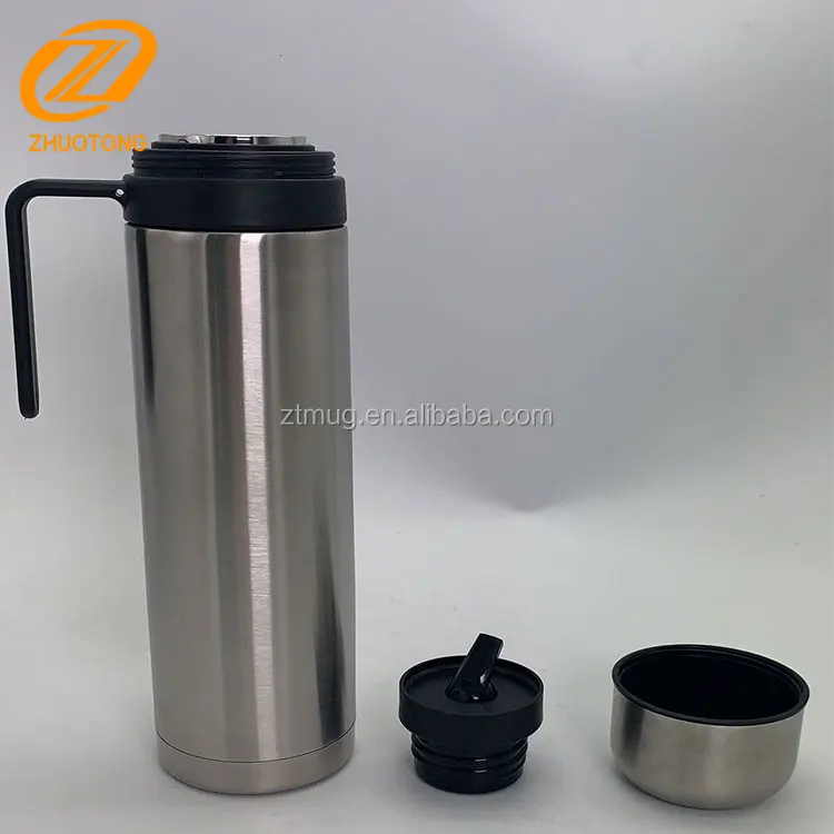 Source Hot selling 650ml double wall Stainless steel vacuum termo para de  mate argentina mate thermos with spout lid on m.