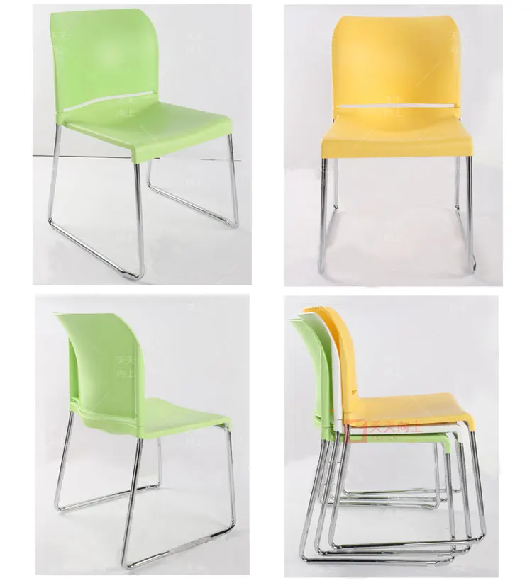 Plastic Stacking Church Chairs with Foam Padding Stackable chair Catering Chairs China Kitchen Furniture