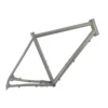 Sand Blasting finished titanium 650B gravel bike frame fit for both 27.5 and 700c tire