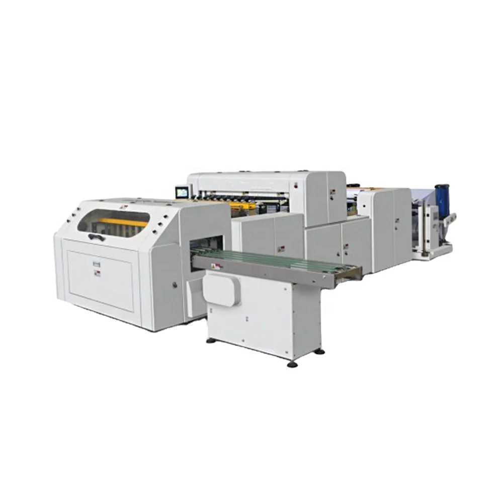 Fully Automatic Printed Paper Roll To Sheet A4 Size Paper Cutting Machine Price Buy A4 Size