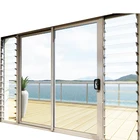 Grelhas de banheiro dobr&aacute;veis em alum&iacute;nio dobr&aacute;veis em vidro exterior de alum&iacute;nio fixo porta deslizante com porta de grelha para venda