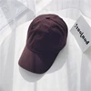 Manufacturer bulk low profile cotton unstructured brown ripped dad daddy hat