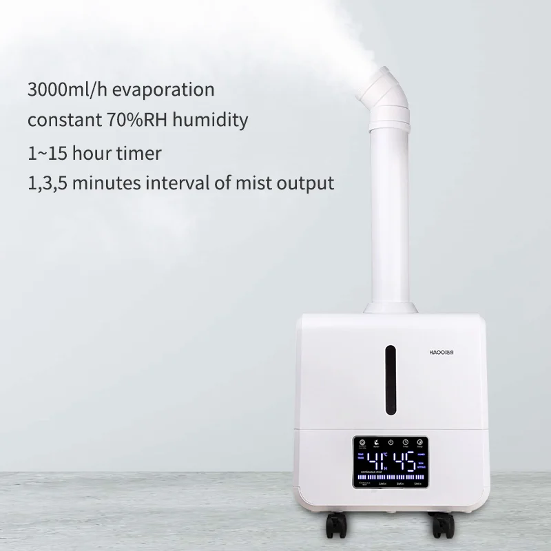 Industrial Air Ultrasonic Humidifier Mute Commercial Supermarket