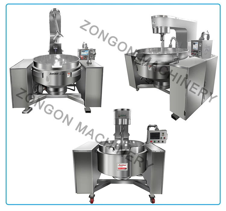 600l Jam Making Machine / Strawberry Jam Cooking Pot / Jacketed Kettle