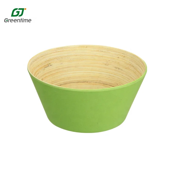 Ecofriendly Kitchen Supplies Bamboo Fiber Salad Bowl Buy Bio Bamboo