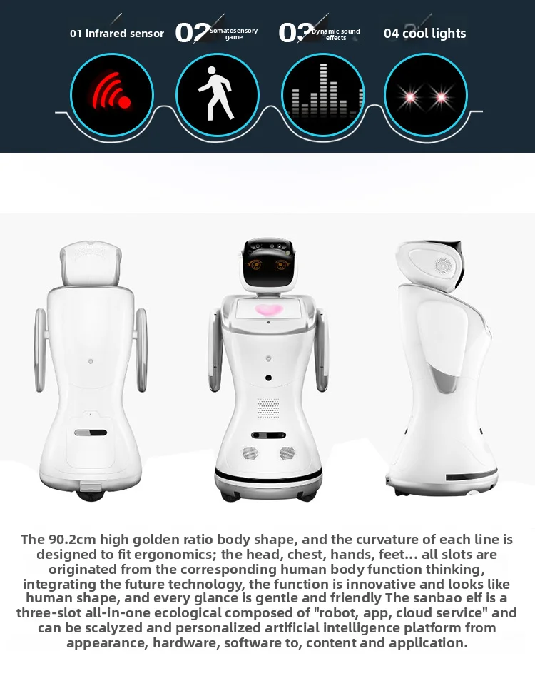 Yingbin AI Talking Little Treasure Smart Children's Learning Machine Early Education Educational Companion Robot Service Robots factory