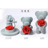 Best Valentines Day Gift wholesale preserved flower bear Cupid Sitting standing rose bear