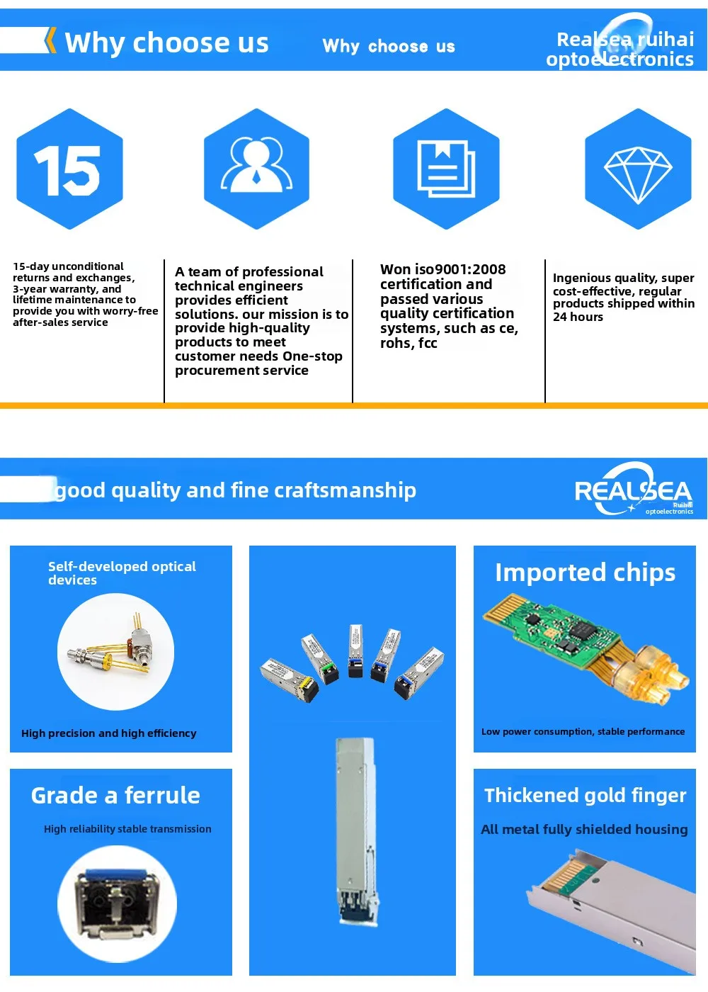 10 Gigabit Optical Module SFP-10G-SR G10M300 3-Year Warranty Compatible ...