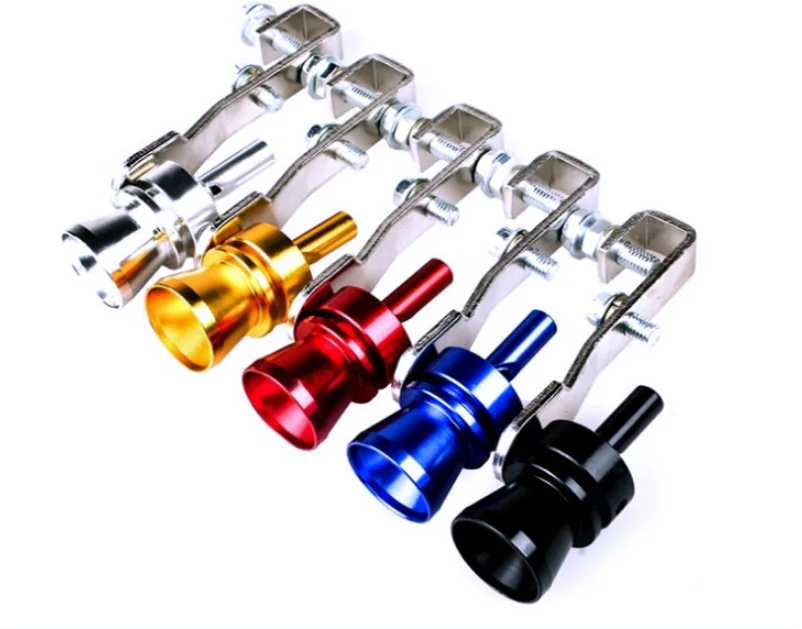 Car Refitted Turbo Whistle Exhaust Pipe Turbine Tail Whistle Muffler L ...