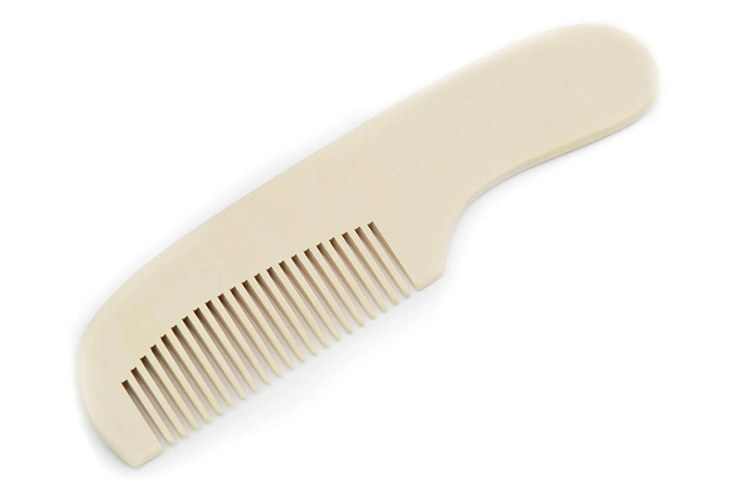 Natural Soft Goat Bristles Bamboo Baby Hair Brush For Newborn And Women