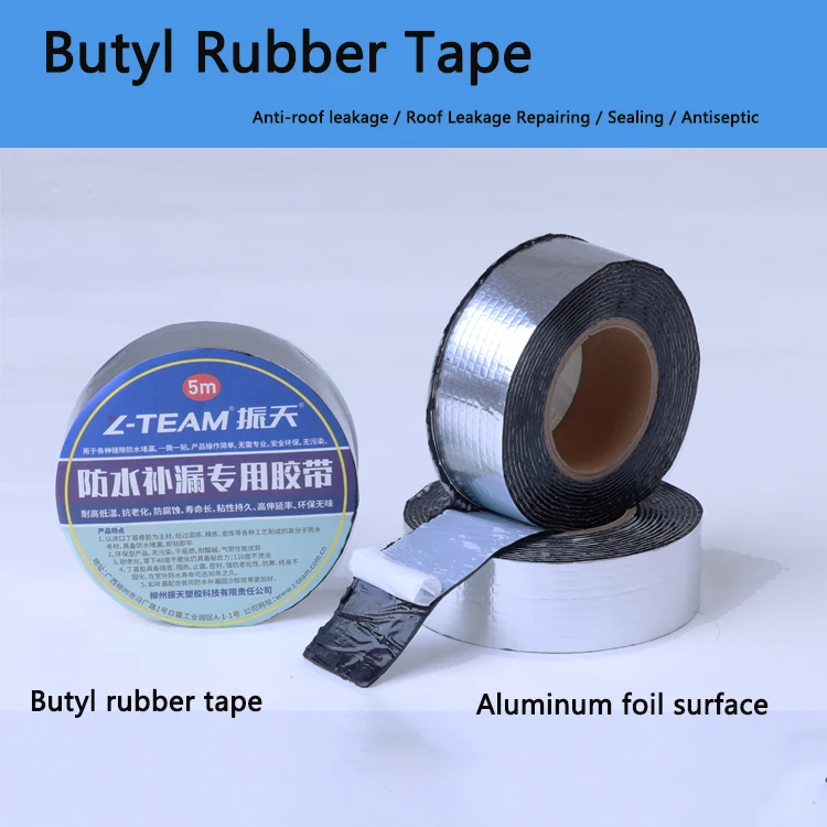 Waterproof Butyl Rubberized Sealing Tape With Self-adhesive - Buy ...