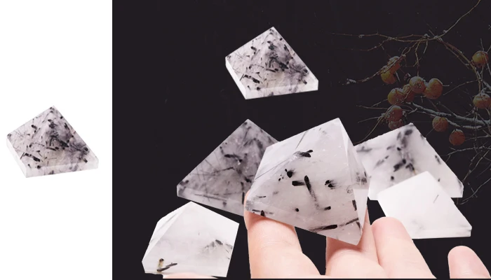 black tourmaline pyramid