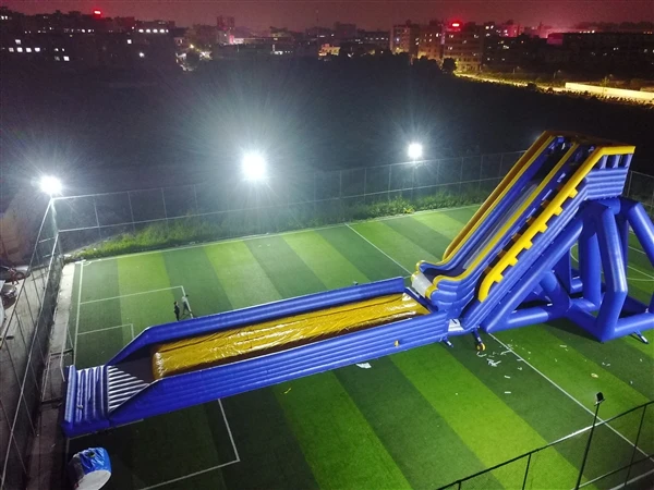 outdoor commercial Inflatable Equipment with slide water park games for adults