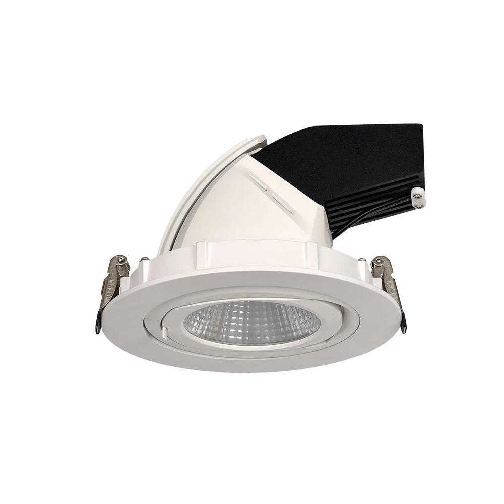 40W 45W dimmable unique design adjustable commercial shop recessed led down lights