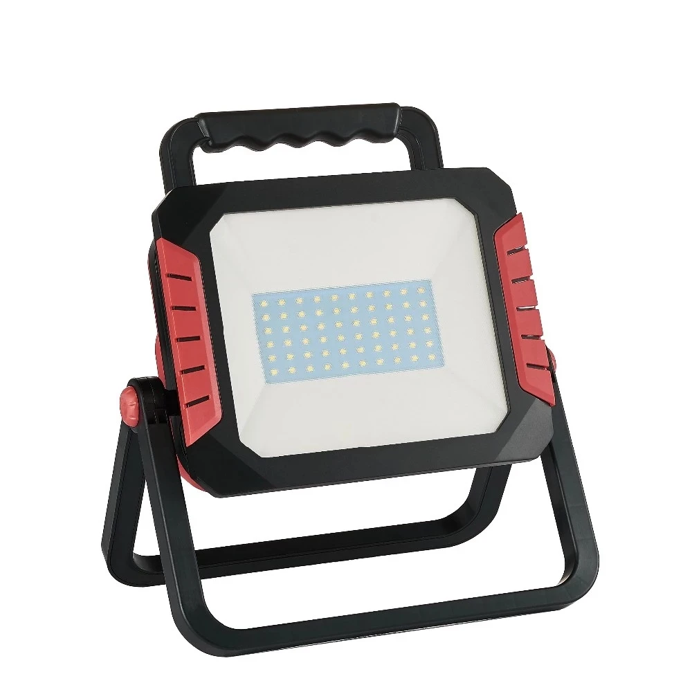 24W 30w 50w  Stand Working Lights for Construction Site LED rechargeable Work Light Waterproof Portable Flood Lights