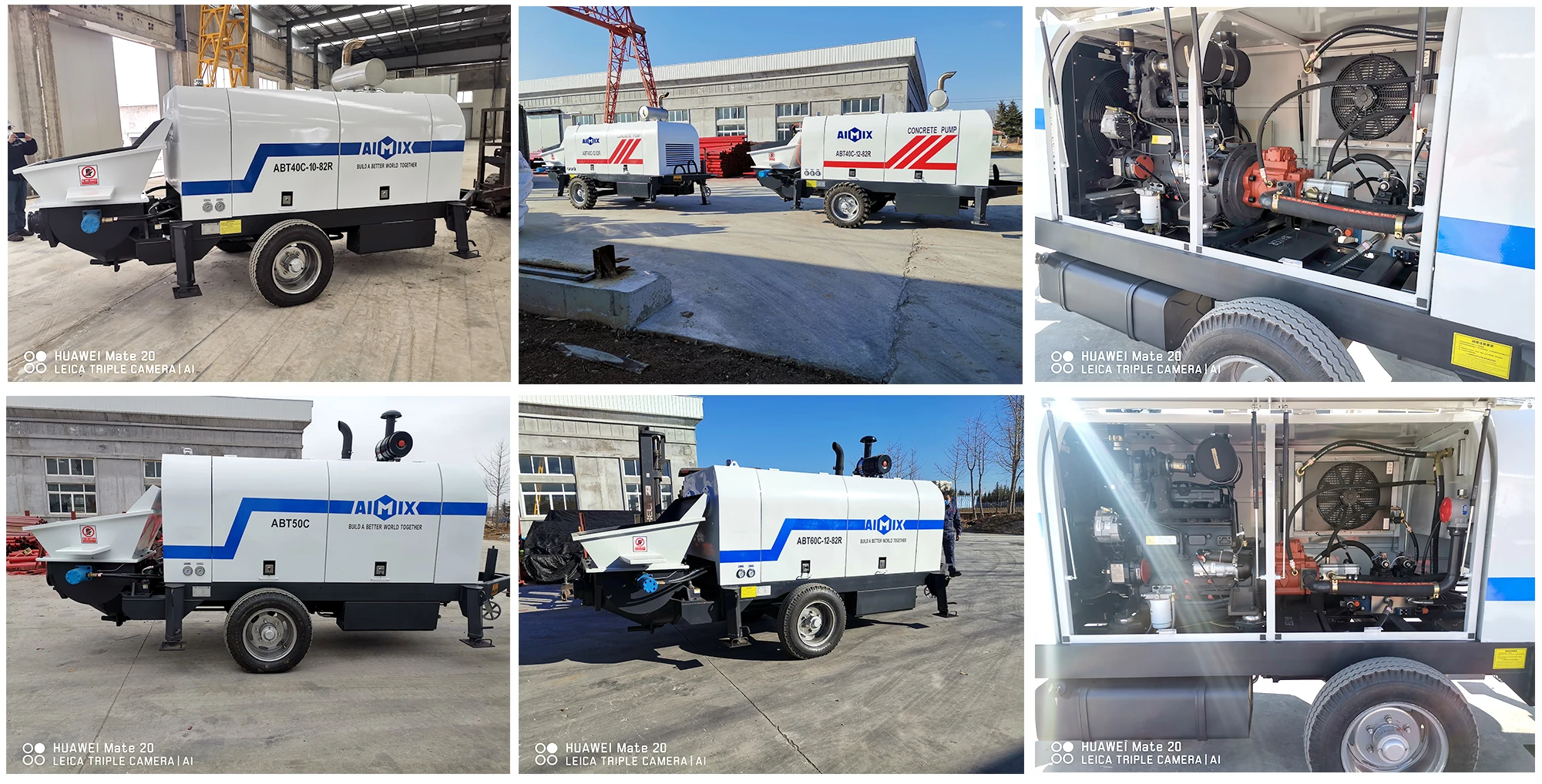 Aimix 30 M3/h Electric Concrete Pumps For Sale Buy Concrete Pumps For