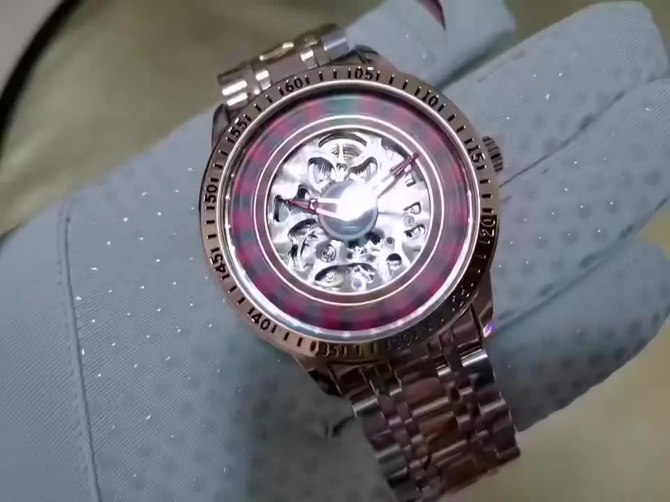 Men's Waterproof Mechanical Sport Watch with Luminous Dial OEM