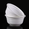 Disposable plastic food round bowl 450ml soup container packaging disposable bowls and lids