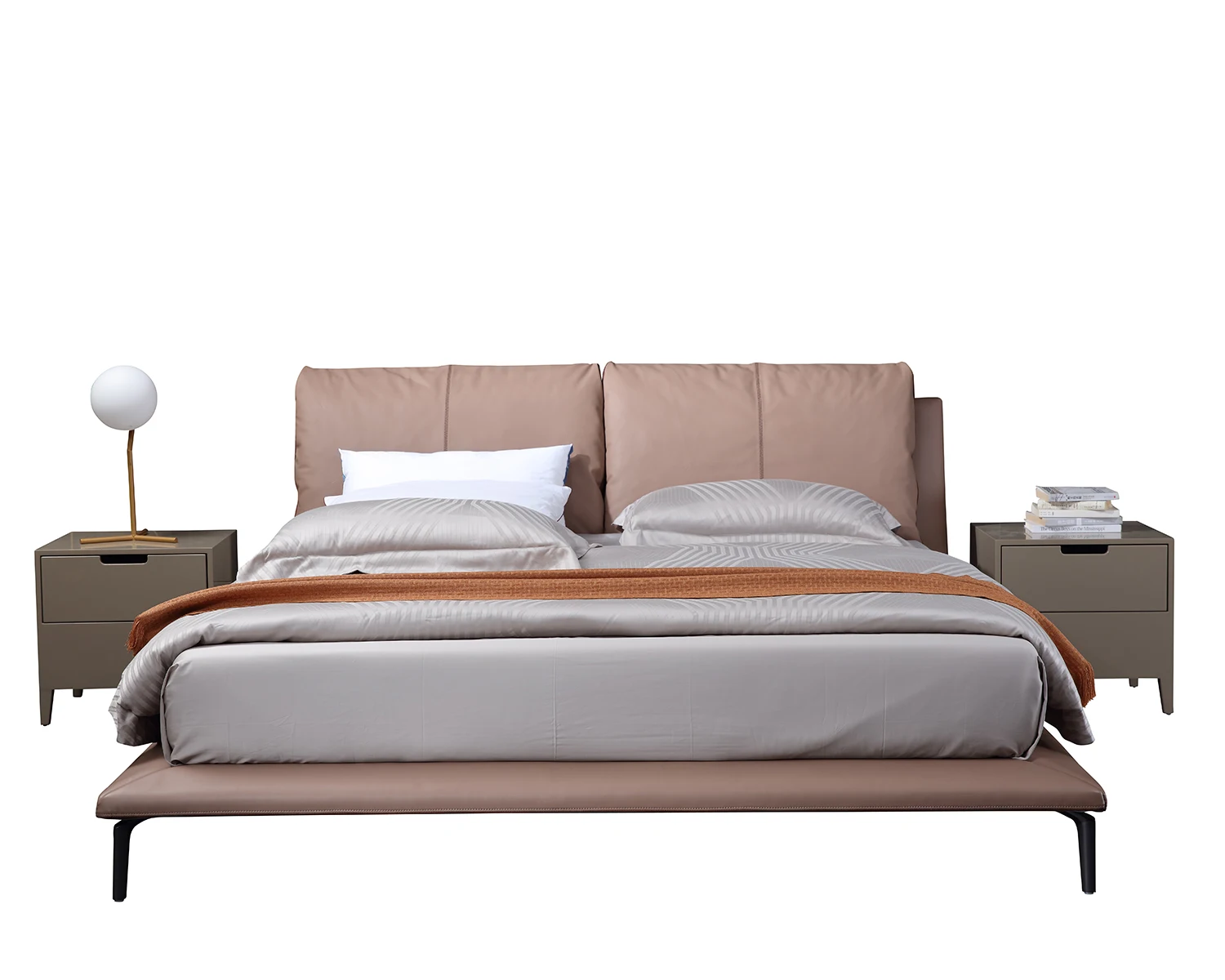 所有行业  家具 现代家具  现代床品  产品类型: 真皮软床 模型号:.