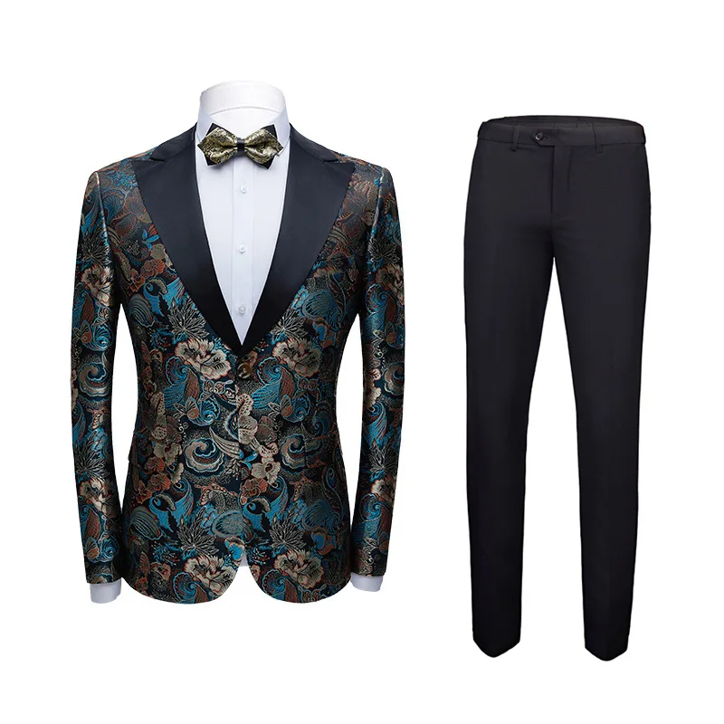 Latest High quality royal blue coat pant photos designs wedding turkey Italy men wedding suit for office 