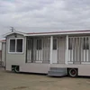 Prefab tiny house on wheels/container houses with wheels/design mobile trailer houses