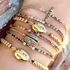 Barlaycs 2019 New Fashion Charm Adjustable Bling Zircon Crystal Chain Bracelets Bangles for Women Jewelry Accessories